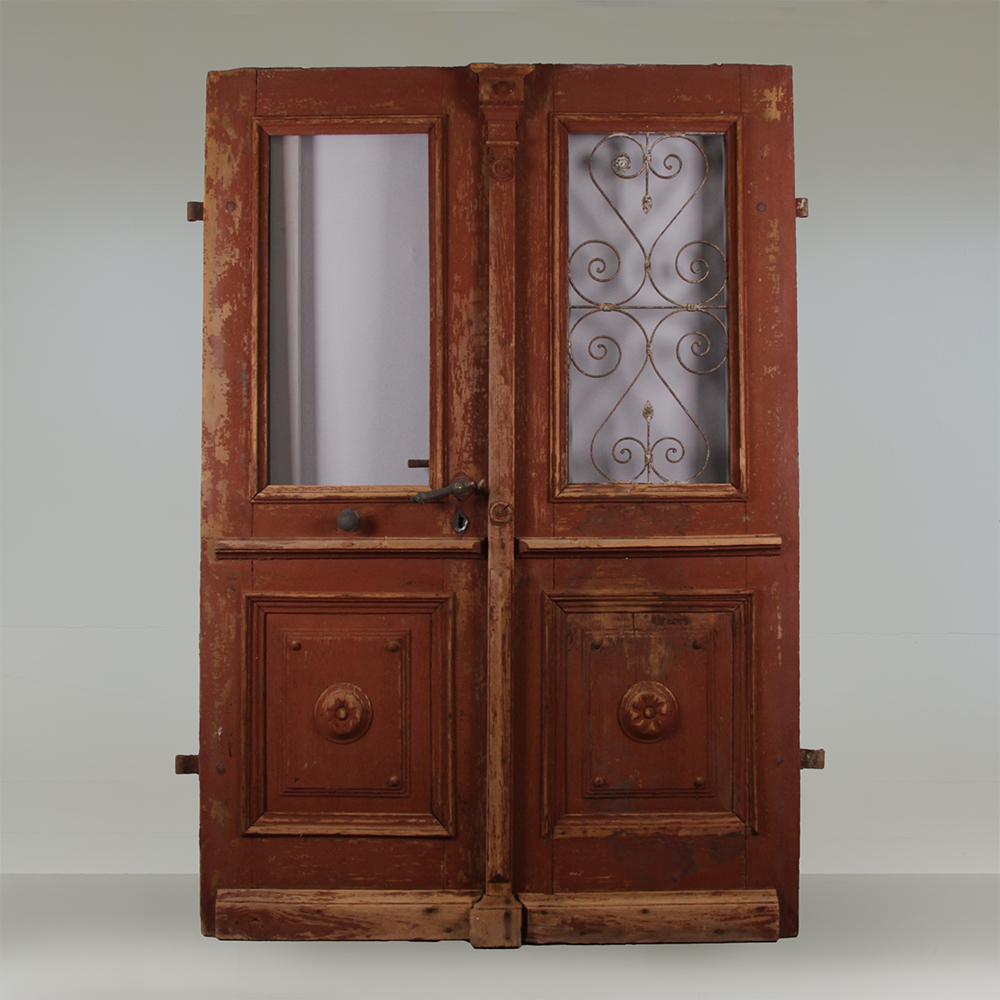 GRÜNDERZEITTÜR DOPPELFLÜGLIG